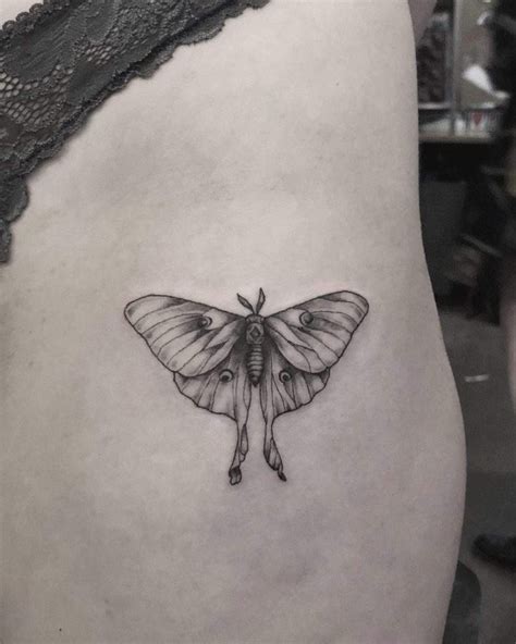 moth underboob tattoo|Top 10 underboob moth tattoo ideas and inspiration